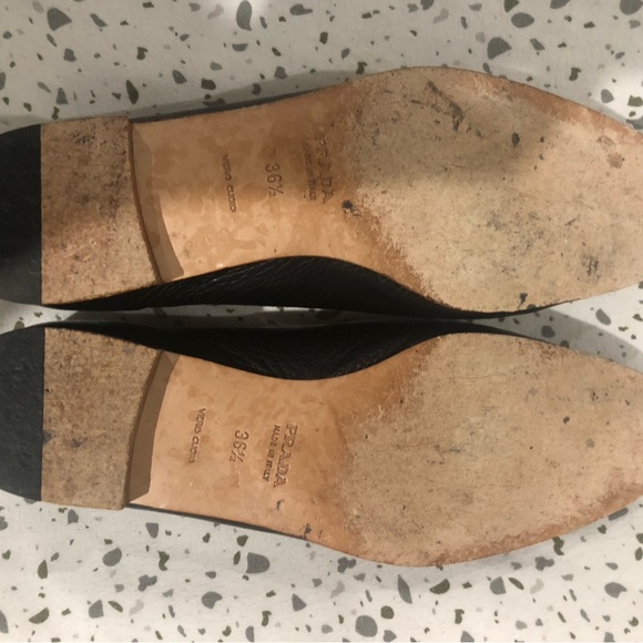 Prada loafers preowned but over all in great condition - Picture 3 of 4